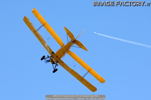 2006-09-10 Ferrara Airshow 381 De Havilland Tiger Moth